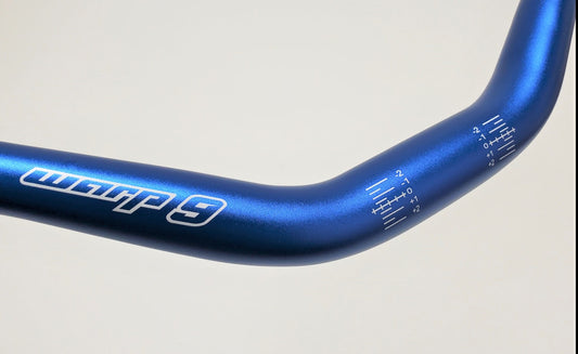 Warp9 blue handlebars